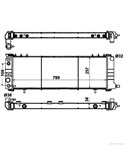 РАДИАТОР ВОДЕН JEEP CHEROKEE (1984-) 4.0 i - NRF