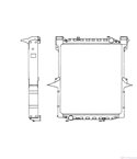 РАДИАТОР ВОДЕН MAN M 90 (1988-) 12.272 FA - NRF