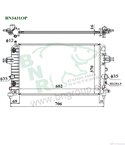 РАДИАТОР ВОДЕН OPEL ASTRA H (2004-) 1.8 - BNR