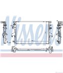 РАДИАТОР ВОДЕН VOLKSWAGEN TRANSPORTER V (2003-) 2.0 BiTDI 4motion - NISSENS