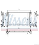 РАДИАТОР ВОДЕН ALFA ROMEO GIULIETTA (2010-) 1.6 JTDM - NISSENS