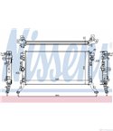 РАДИАТОР ВОДЕН RENAULT LAGUNA III (2007-) 2.0 dCi - NISSENS