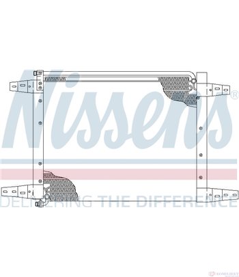 РАДИАТОР КЛИМАТИК SCANIA 3 - SERIES (1988-) T 93 H/250 - NISSENS