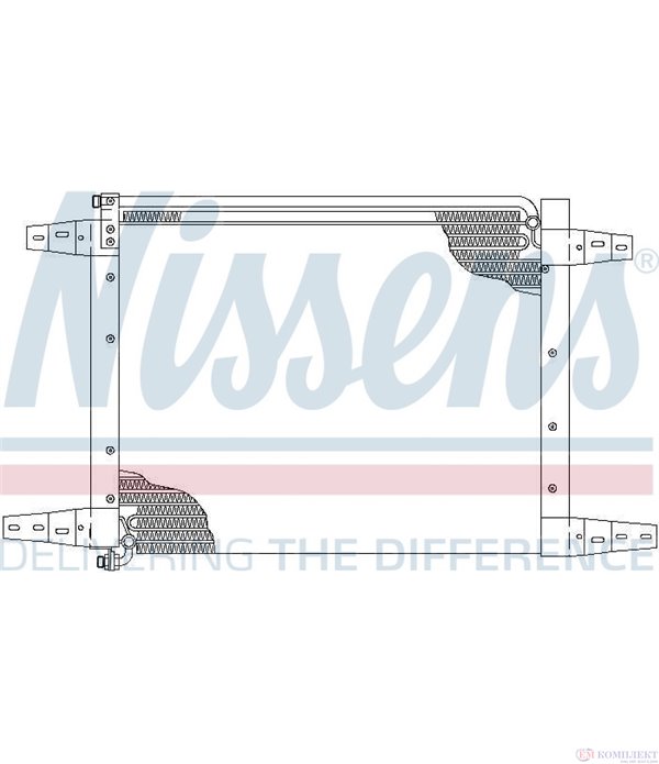 РАДИАТОР КЛИМАТИК SCANIA 3 - SERIES (1988-) 143 H/500 - NISSENS