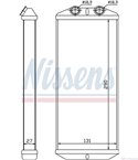 РАДИАТОР ПАРНО CITROEN C5 BREAK (2004-) 1.8 16V - NISSENS