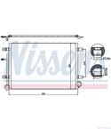 РАДИАТОР КЛИМАТИК AUDI A4 AVANT (2004-) 1.9 TDI - NISSENS