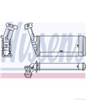 РАДИАТОР ПАРНО CITROEN BX BREAK (1983-) 1.9 CAT - NISSENS