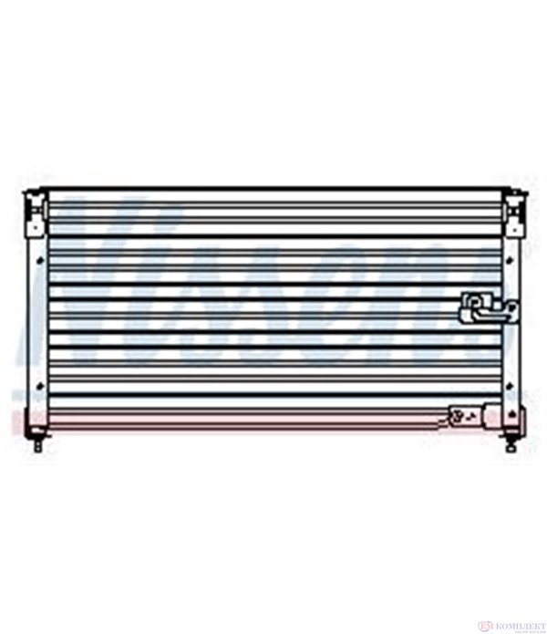 РАДИАТОР КЛИМАТИК HONDA ACCORD IV (1989-) 2.0 i 16V - NISSENS