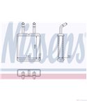 РАДИАТОР ПАРНО HYUNDAI ACCENT I (1994-) 1.3 i 12V - NISSENS