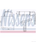 РАДИАТОР ПАРНО MERCEDES E CLASS W211 (2002-) E 350 CGI - NISSENS