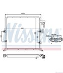 РАДИАТОР КЛИМАТИК BMW 3 SERIES E36 COUPE (1992-) 325 i - NISSENS