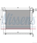 РАДИАТОР КЛИМАТИК BMW 3 SERIES E46 COUPE (1999-) 330 Ci - NISSENS