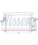 РАДИАТОР КЛИМАТИК CHEVROLET NUBIRA COMBI (2005-) 1.8 - NISSENS