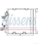 РАДИАТОР КЛИМАТИК OPEL ASTRA H (2004-) 1.3 CDTI - NISSENS
