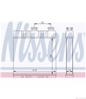 РАДИАТОР ПАРНО VAUXHALL ASTRA MK IV (1998-) 1.6 Dualfuel - NISSENS