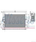 РАДИАТОР КЛИМАТИК CITROEN EVASION (1994-) 2.0 HDI - NASHUA