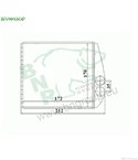 РАДИАТОР ПАРНО OPEL COMBO (2001-) 1.3 CDTI 16V - BNR
