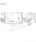 РАДИАТОР ПАРНО FIAT FIORINO PICK UP (1988-) 1.4 - BNR