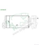РАДИАТОР ПАРНО CITROEN C3 (2002-) 1.4 i Bivalent - BNR