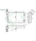 РАДИАТОР ПАРНО CITROEN XSARA BREAK (1997-) 1.8 i Aut. - BNR