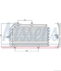 РАДИАТОР КЛИМАТИК ALFA ROMEO GTV (1994-) 2.0 V6 Turbo - NISSENS