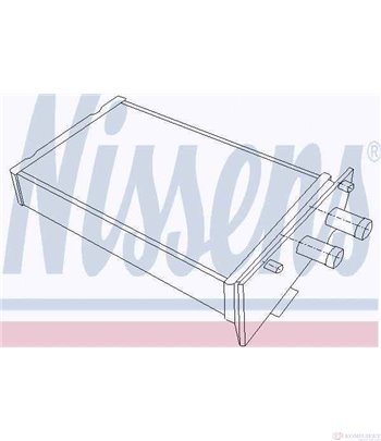 РАДИАТОР ПАРНО VOLKSWAGEN TRANSPORTER IV (1990-) 2.5 TDI - NISSENS
