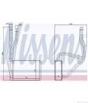 РАДИАТОР ПАРНО FORD FIESTA V (2001-) 1.3 - NISSENS