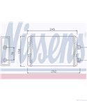 РАДИАТОР ПАРНО FIAT IDEA (2003-) 1.6 D Multijet - NISSENS