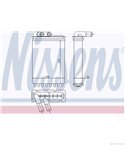 РАДИАТОР ПАРНО SEAT MALAGA (1984-) 1.5 - NISSENS