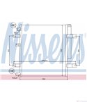 РАДИАТОР КЛИМАТИК MERCEDES ATEGO 2 (2004-) 1218, 1218 L - NISSENS