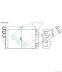 РАДИАТОР ПАРНО VOLKSWAGEN BORA COMBI (1999-) 2.3 V5 - BNR