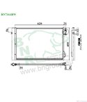 РАДИАТОР КЛИМАТИК BMW 3 SERIES E90 (2005-) 323i - BNR