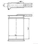 РАДИАТОР ПАРНО FORD SIERRA COMBI (1987-) 2.0 i DOHC - NRF