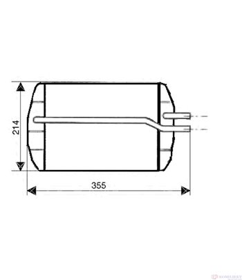 РАДИАТОР ПАРНО FORD FIESTA BOX (1998-) 1.8 TD - NRF
