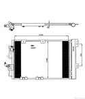 РАДИАТОР КЛИМАТИК OPEL ASTRA H COMBI (2004-) 1.8 - NRF