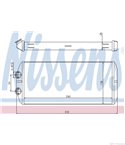 РАДИАТОР ПАРНО CITROEN C4 PICASSO (2007-) 1.6 VTi 120 - NISSENS