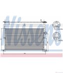 РАДИАТОР КЛИМАТИК FORD MONDEO III COMBI (2000-) ST220 - NISSENS