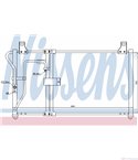 РАДИАТОР КЛИМАТИК KIA CLARUS (1996-) 2.0 i 16V - NISSENS