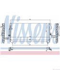 РАДИАТОР КЛИМАТИК TOYOTA LAND CRUISER J80 (1990-) 4.0 - NISSENS