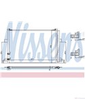 РАДИАТОР КЛИМАТИК VOLKSWAGEN AMAROK (2010-) 2.0 BiTDI 4motion - NISSENS