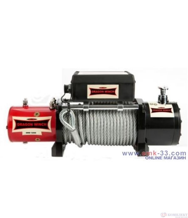 ЛЕБЕДКА ЕЛЕКТРИЧЕСКА 12V 12000 LBS DWM - DRAGON WINCH