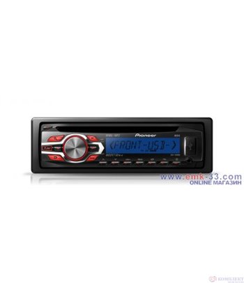 CD ПЛЕЙЪР FRONT USB ЧЕРВЕН И СИН ЦВЯТ