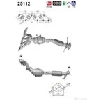 КАТАЛИЗАТОР ПРЕДЕН MAZDA 3 (2003-) 2.0i 16V - AS