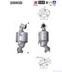 КАТАЛИЗАТОР ПРЕДЕН MAZDA MPV (1999-) 2.0TD DITD - AS