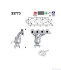КАТАЛИЗАТОР ПРЕДЕН SEAT AROSA (1997-) 1.0i - AS