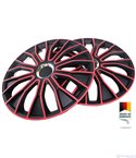 ТАСОВЕ ЗА ДЖАНТИ 16'' VOLTEC PRO BLACK/RED 4 БРОЯ К-Т - PETEX