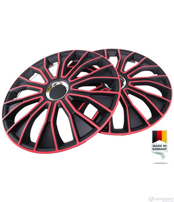 ТАСОВЕ ЗА ДЖАНТИ 16'' VOLTEC PRO BLACK/RED 4 БРОЯ К-Т - PETEX