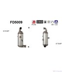 ФИЛТЪР DPF PEUGEOT 206 CC (2000-) 1.6TD HDI - AS