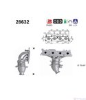 КАТАЛИЗАТОР ПРЕДЕН PEUGEOT 407 (2004-) 2.0i 16V - AS