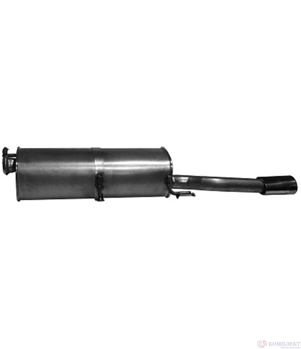 АУСПУХ ЗАДЕН PEUGEOT 307 CC (01-) 1.6I-16V - VITO
